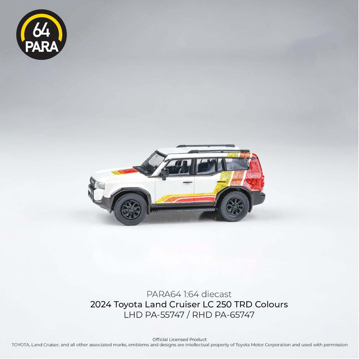 PARA64 1:64 2025 Land Cruiser 250 Prado TRD Colours PA-55747