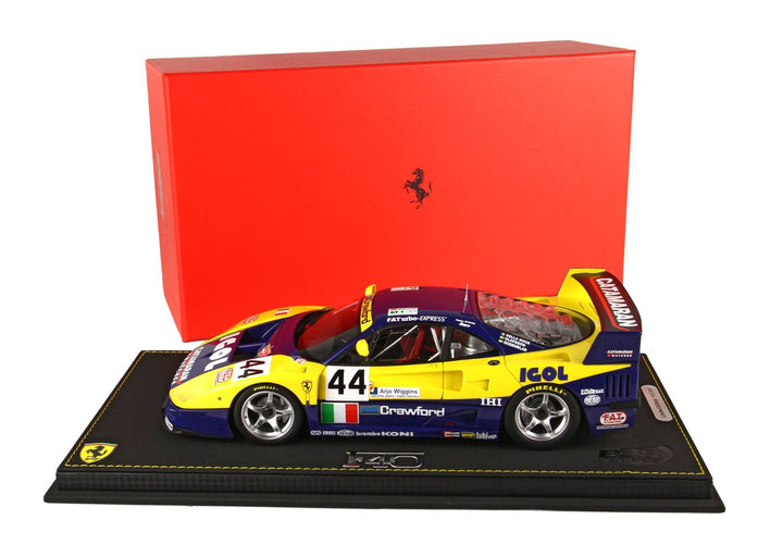 [Preorder] BBR 1:18 Ferrari F40 Le Mans 1996 TEAM ENNEA IGOL #4 P18139F
