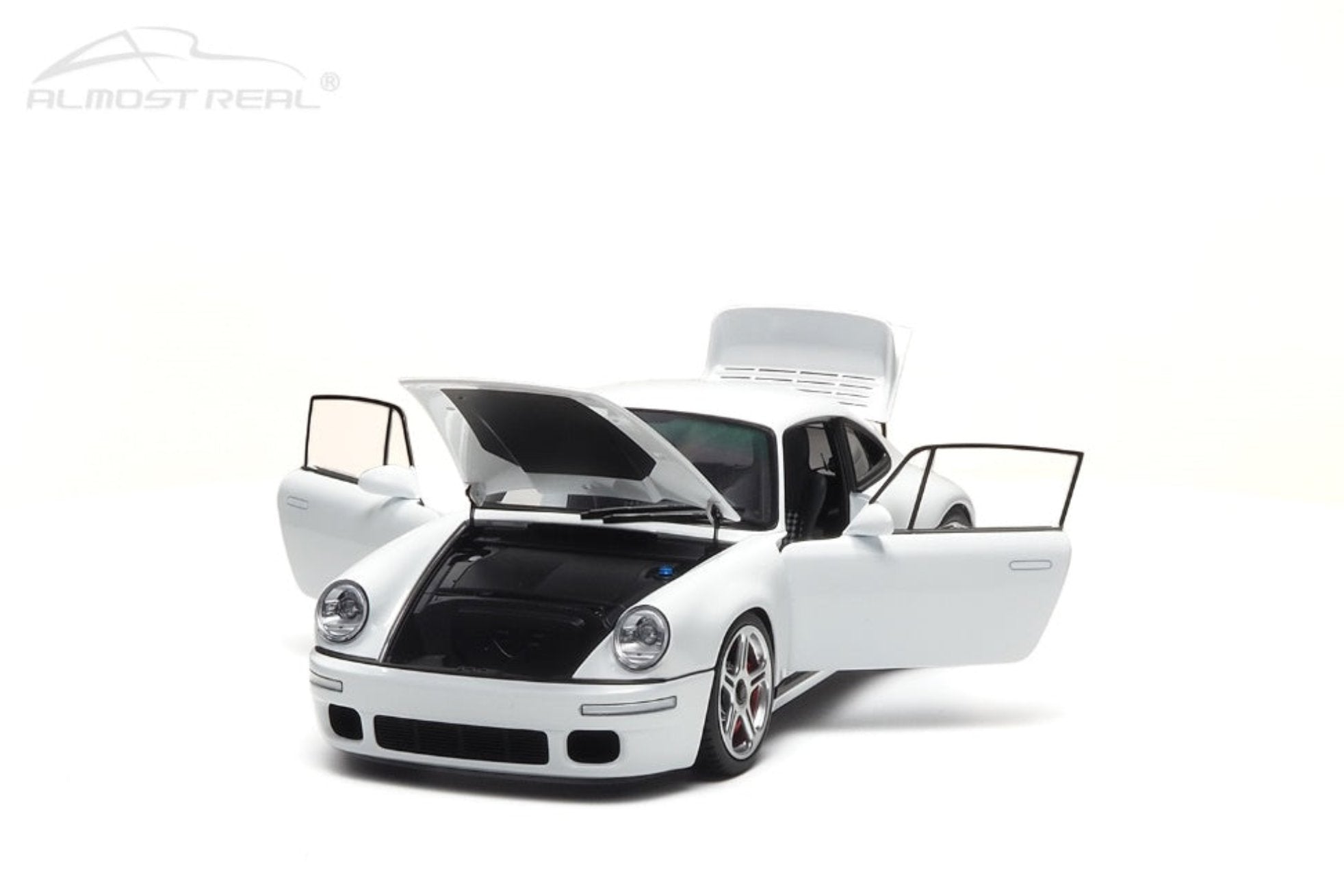 Almost Real 1:18 RUF SCR - 2018 - White 880203 – Horizon Diecast