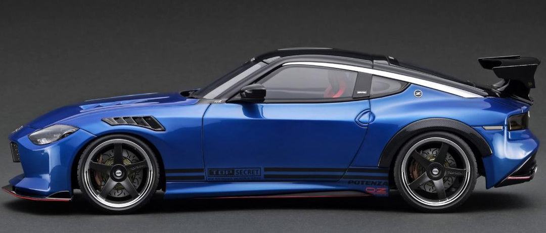 Ignition Model 1:18 Nissan TOP SECRET Fairlady Z (RZ34) Blue Metallic IG3386