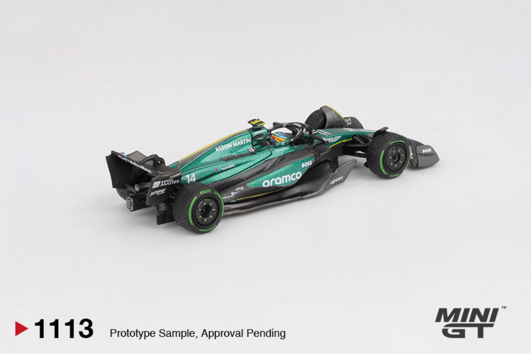 [Preorder] MINIGT 1:64 Aston Martin AMR24 #14 Fernando Alonso MGT01113-BL
