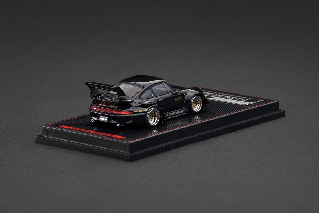 [Preorder] Ignition Model 1:64 Porsche RWB 993 Black IG3870