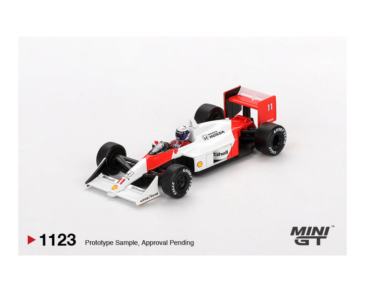 [Preorder] MINIGT 1:64 McLaren MP4/4 #11 Alain Prost 1988 Japanese Grand Prix 2nd Place – Mijo Exclusives MGT01123-BL