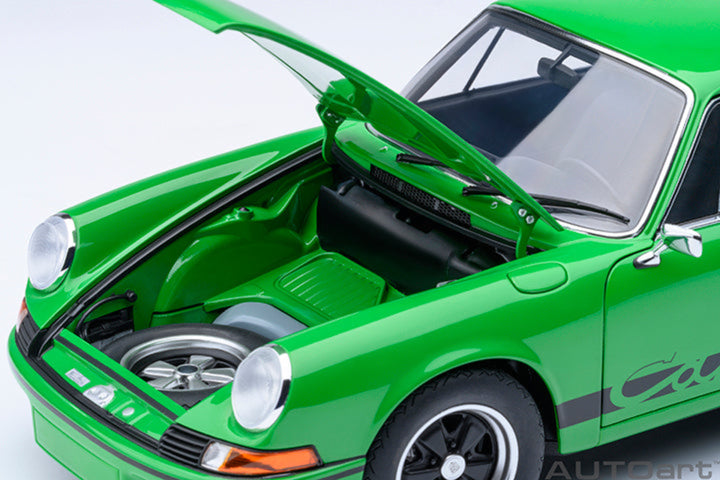 [Preorder] AUTOart 1:18 Porsche 911 Carrera 2.7 RS Viper Green/Black Stripes 78034