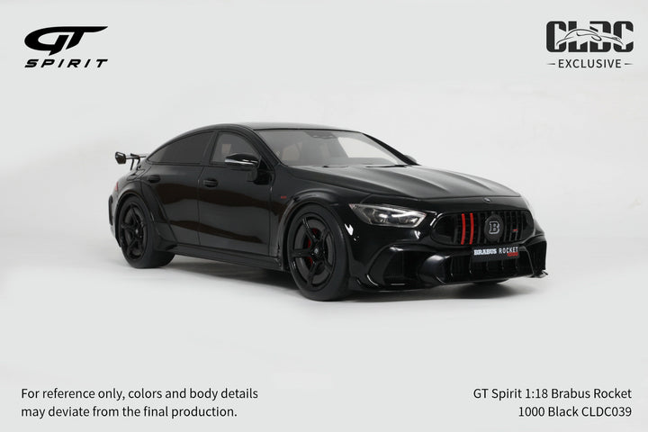 [Preorder] GT Spirit 1:18 BRABUS ROCKET 1000 BLACK CLDC039