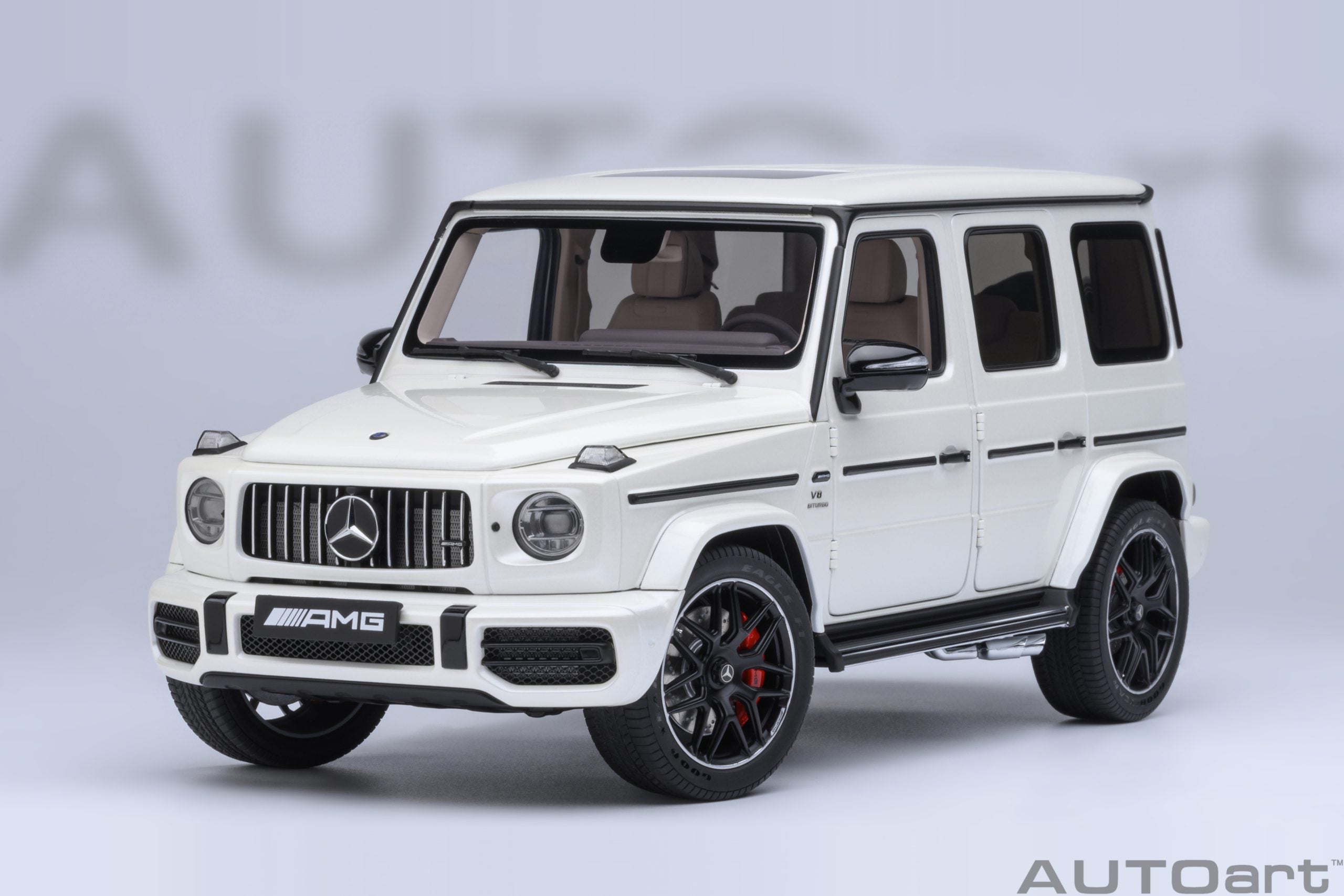 AUTOart 1:18 Mercedes-AMG G63 2019 (Designo Brilliant White) 76356