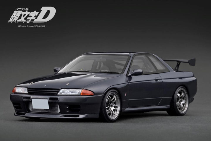 [Preorder] Ignition Model 1:18 INITIAL D Nissan Skyline GT-R (BNR32)  Gun Gray Metallic IG3545