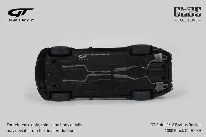 [Preorder] GT Spirit 1:18 BRABUS ROCKET 1000 BLACK CLDC039