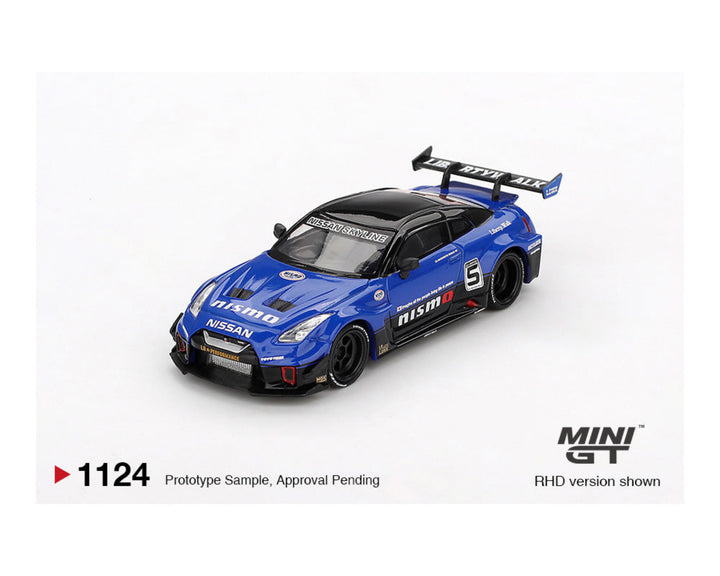 [Preorder] MINIGT 1:64 LB-Silhouette WORKS GT NISSAN 35GT-RR Ver.2 – Blue- Mijo Exclusives MGT01124-BL
