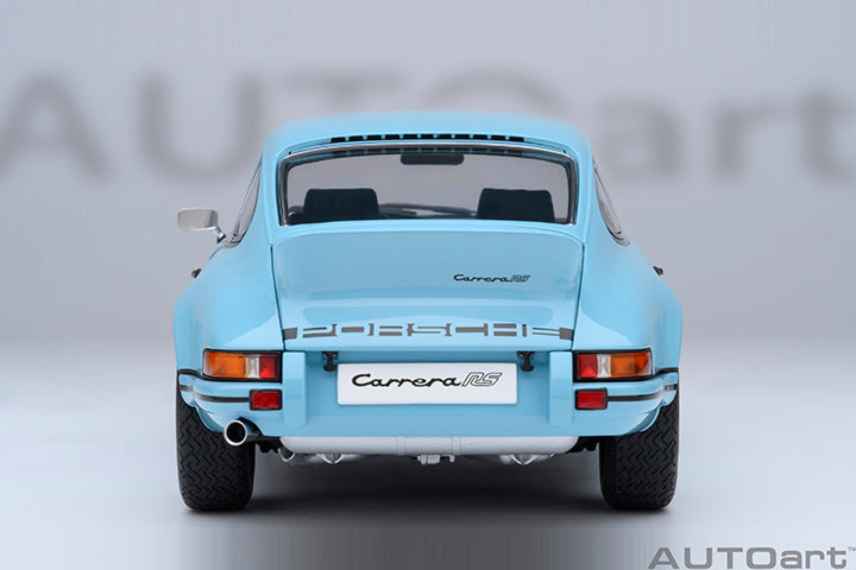 AUTOart 1:18 Porsche 911 Carrera 2.7 RS Gulf Blue/Black Stripes
