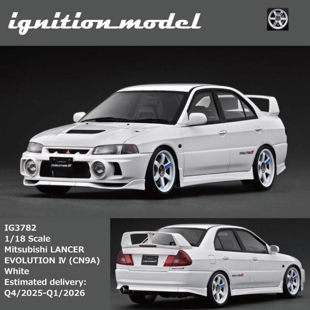タミヤ　Mitsubishi Lancer Evolution IV Mitsubishi Lancer Evo IV model do sklejania Hasegawa CD18