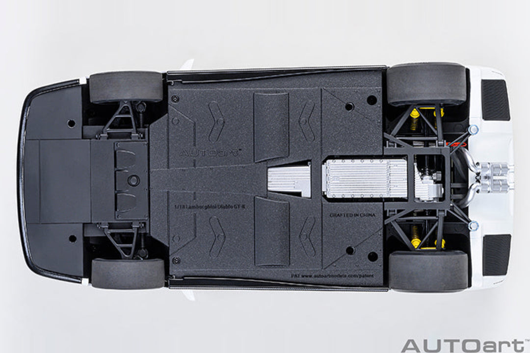 [Preorder] AUTOart 1:18 Lamborghini Diablo GT-R  - Impact White 79136
