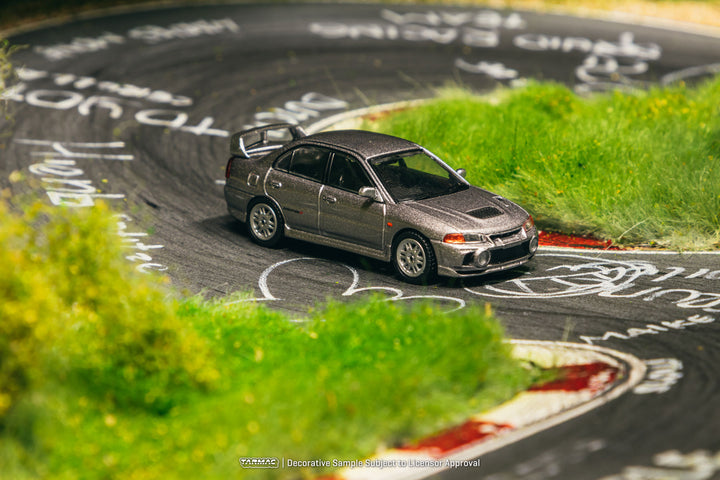 [Preorder] Tarmac Works 1:64 Mitsubishi Lancer GSR Evolution IV Silver T64G-076-SL