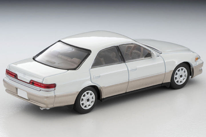 Tomytec TLVN 1:64 Toyota Mark II 2.5 Grande 1998 model (white/gold)