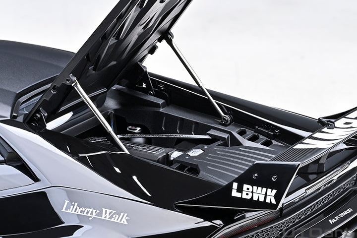 [Preorder] AUTOart 1:18 Liberty Walk LB Silhouette Works Huracan GT Black