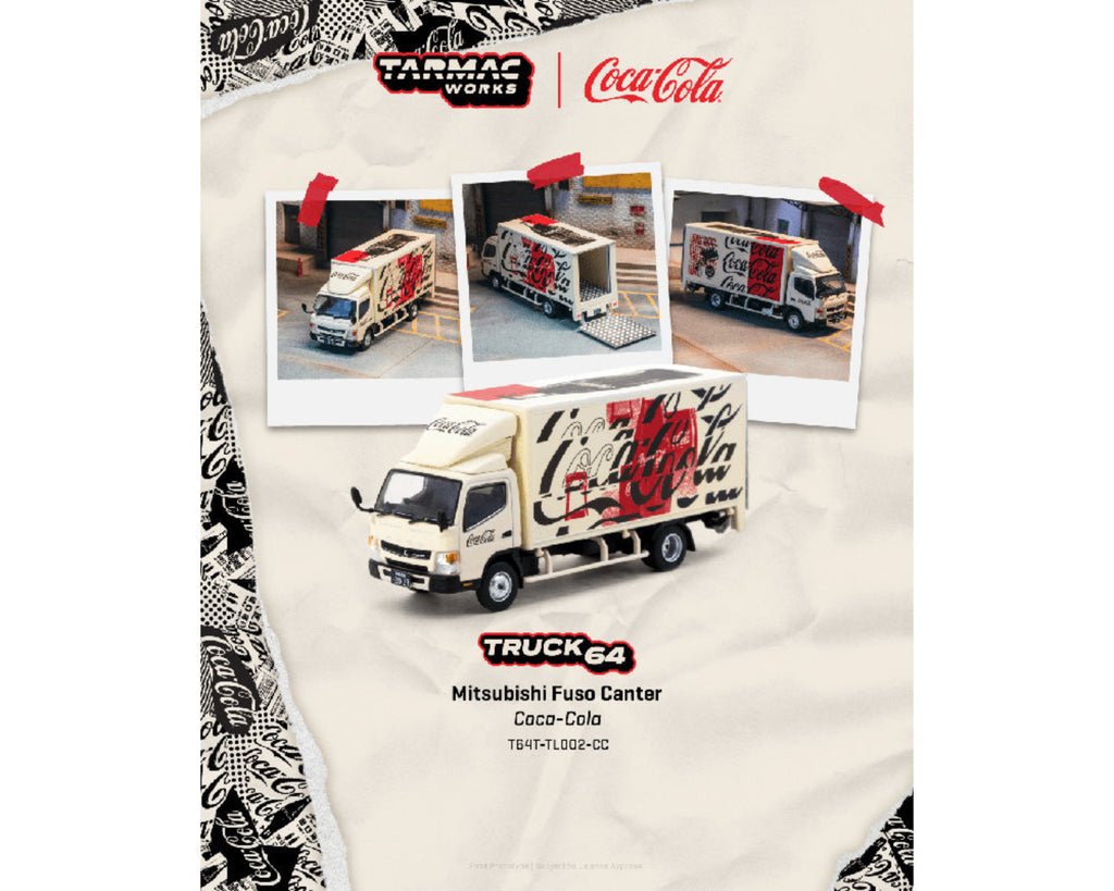ミニカー Tarmac Coca-Cola Mitsubishi Fuso Super image_a42ea89e-f611-40c7-a0fe-