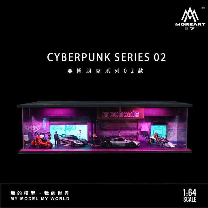 [Preorder] MoreArt 1:64 CYBERPUNK SERIES 02 SCENE MODEL MO914302