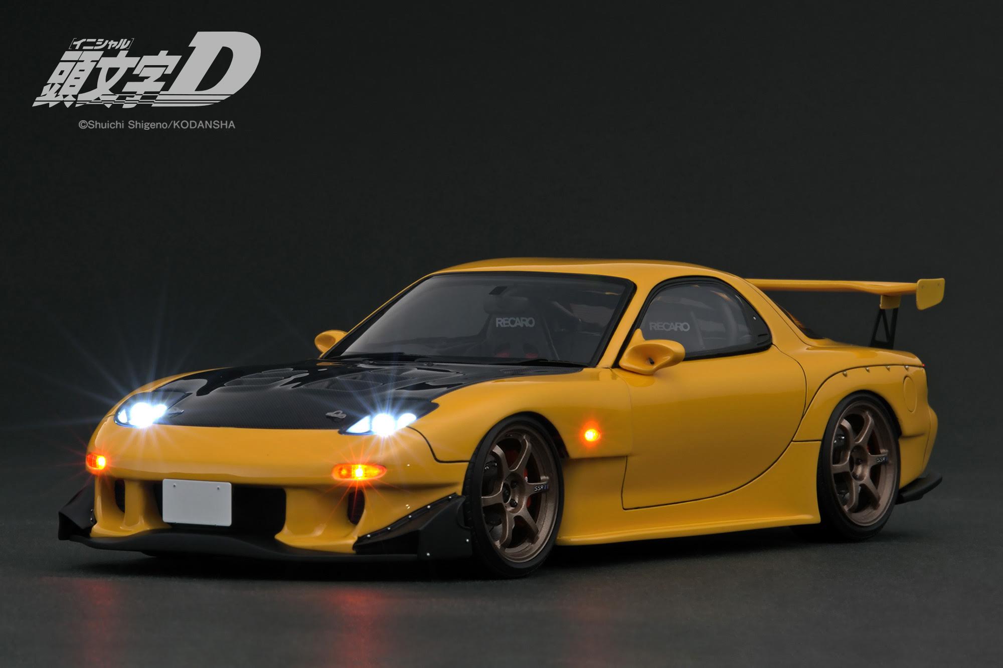 Mazda RX-7 パープル 1/18 Ignition Model Preorder] Ignition Model 1:18 INITIAL D Mazda RX-7 (FD3S