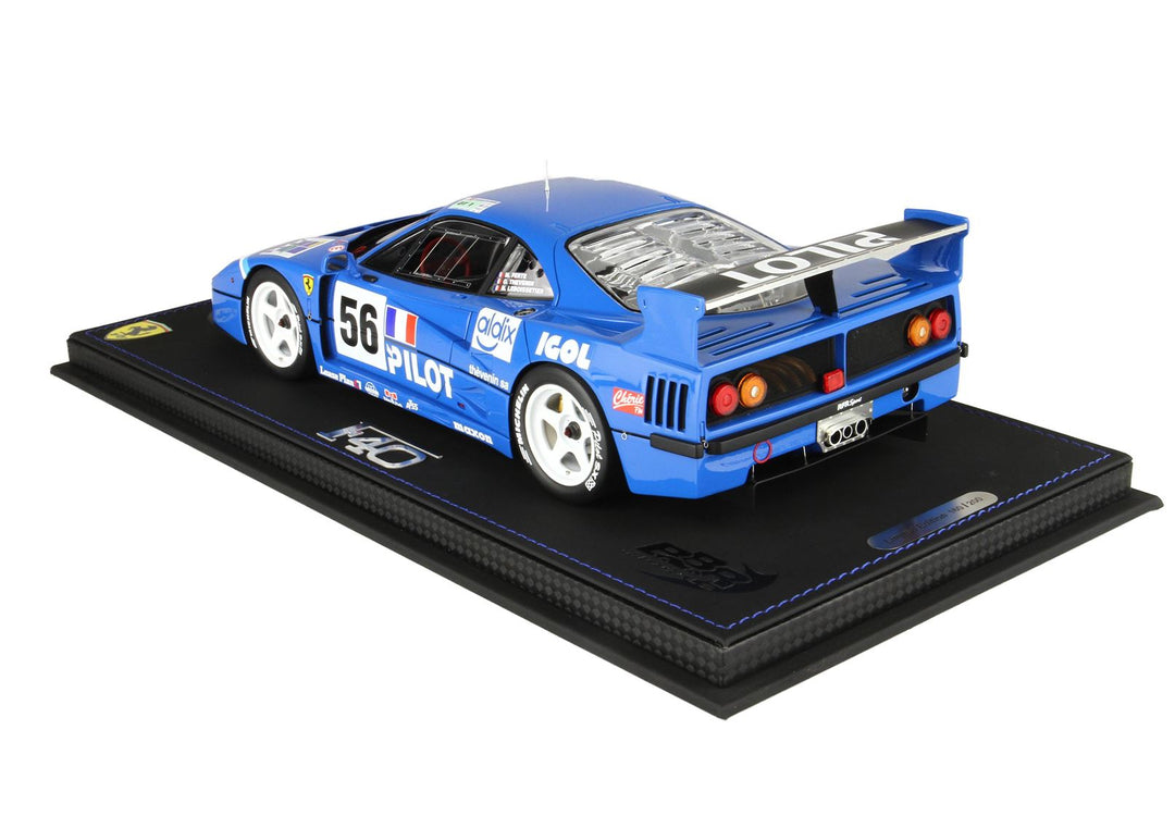 BBR 1:18 - 1 - Coche deportivo a escala - Ferrari F40 LM Team Pilot BBR 1:18 - 1 - Coche deportivo a escala - Ferrari F40 LM Team Pilot