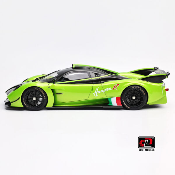 パガーニ Huayra R 1/18 LCD LCD 1:18 Pagani Huayra R Green LCD18012-GR – Horizon Diecast