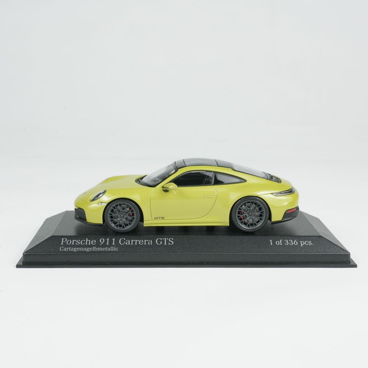 MINICHAMPS 1:43 PORSCHE 911 (992.2) CARRERA GTS 2024-YELLOW METALLIC 410064122