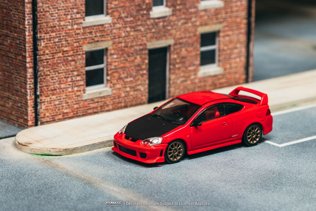 [Preorder] Tarmac Works 1:64 Honda Integra TYPE R DC5 Custom Red - licensed by Honda T64R-TL022-RE
