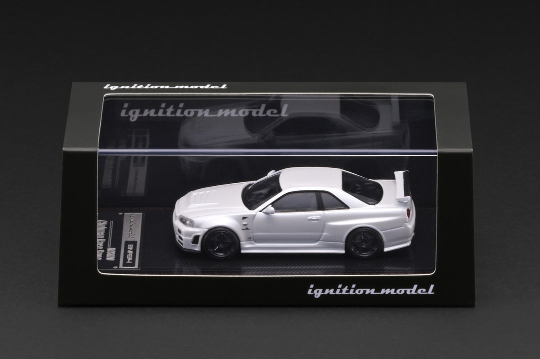 [Preorder] Ignition Model 1:64 Nissan Skyline GT-R (BNR34) NISMO customized White IG4175