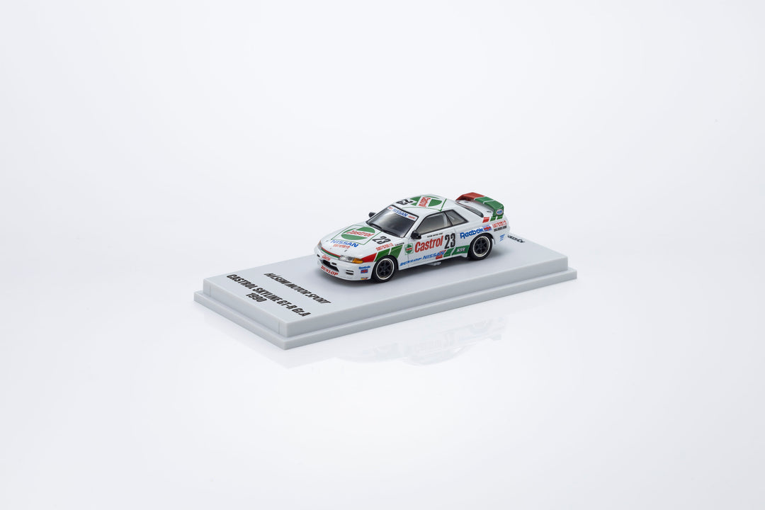 [Preorder] Kyosho 1:64 Castrol Skyline GT-R(R32) Gr.A 1990#23 07012LC