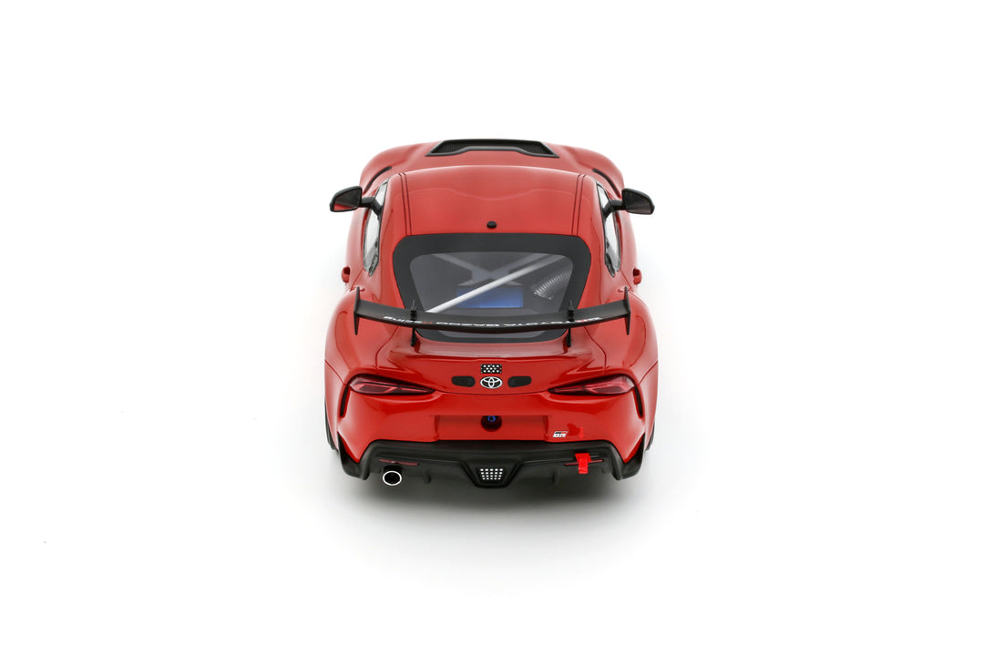 [Preorder] OttO 1:18 TOYOTA SUPRA GT4 100 EDITION PLASMA ORANGE 2023 OT1123