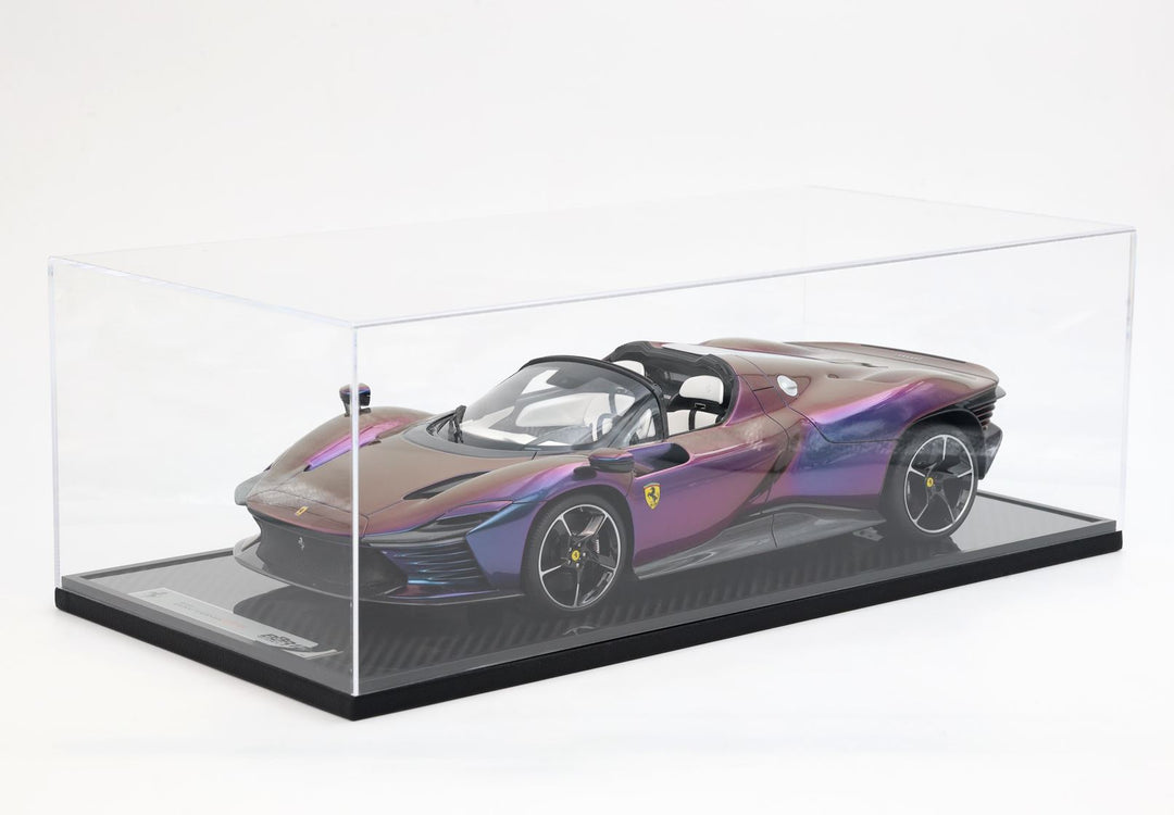 BBR 1:12 Ferrari Daytona SP3 Chamaleon matt white interios Open roof BBR1217CHST