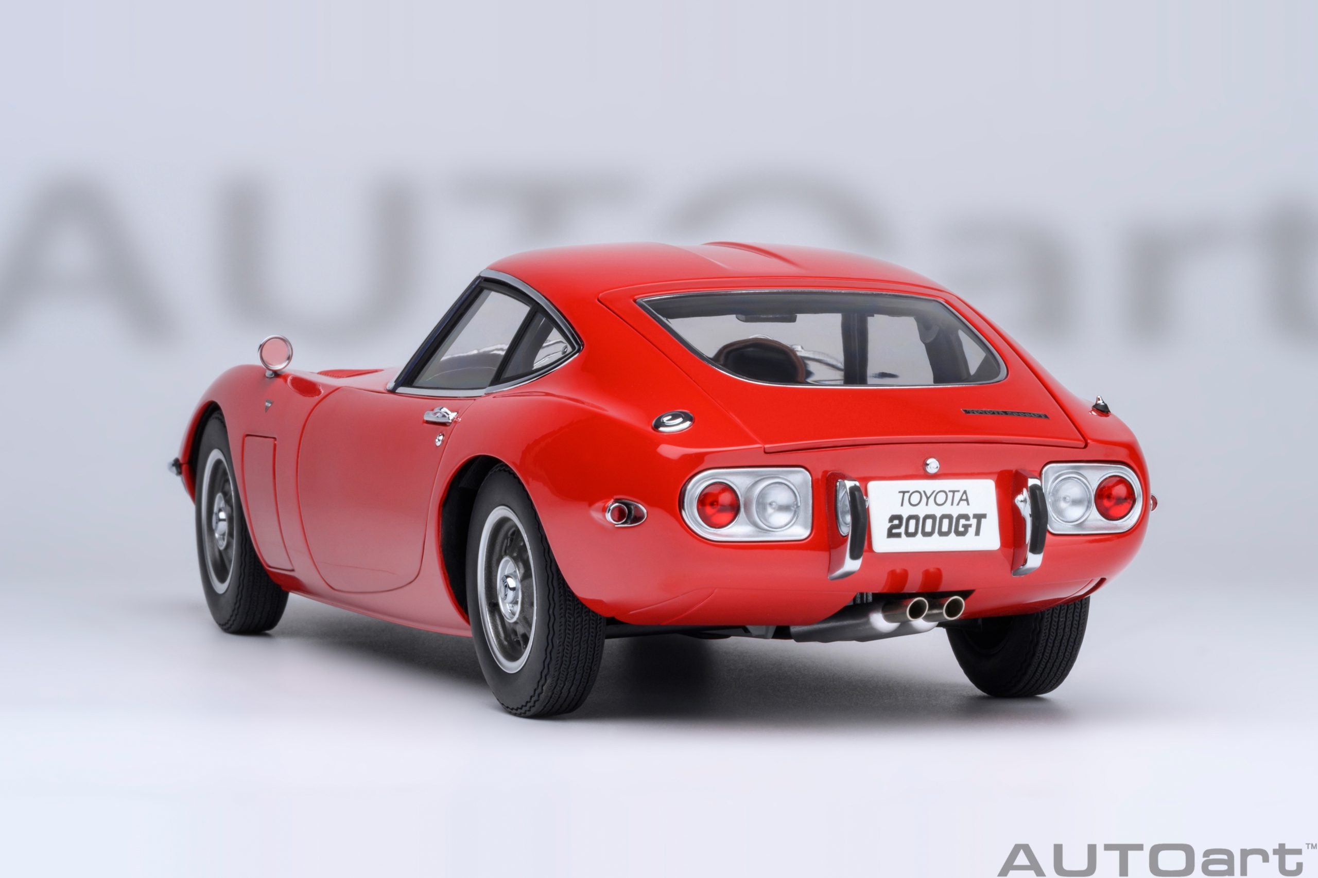 AUTOart 1:18 Toyota 2000GT 1967 Red 79547 – Horizon Diecast