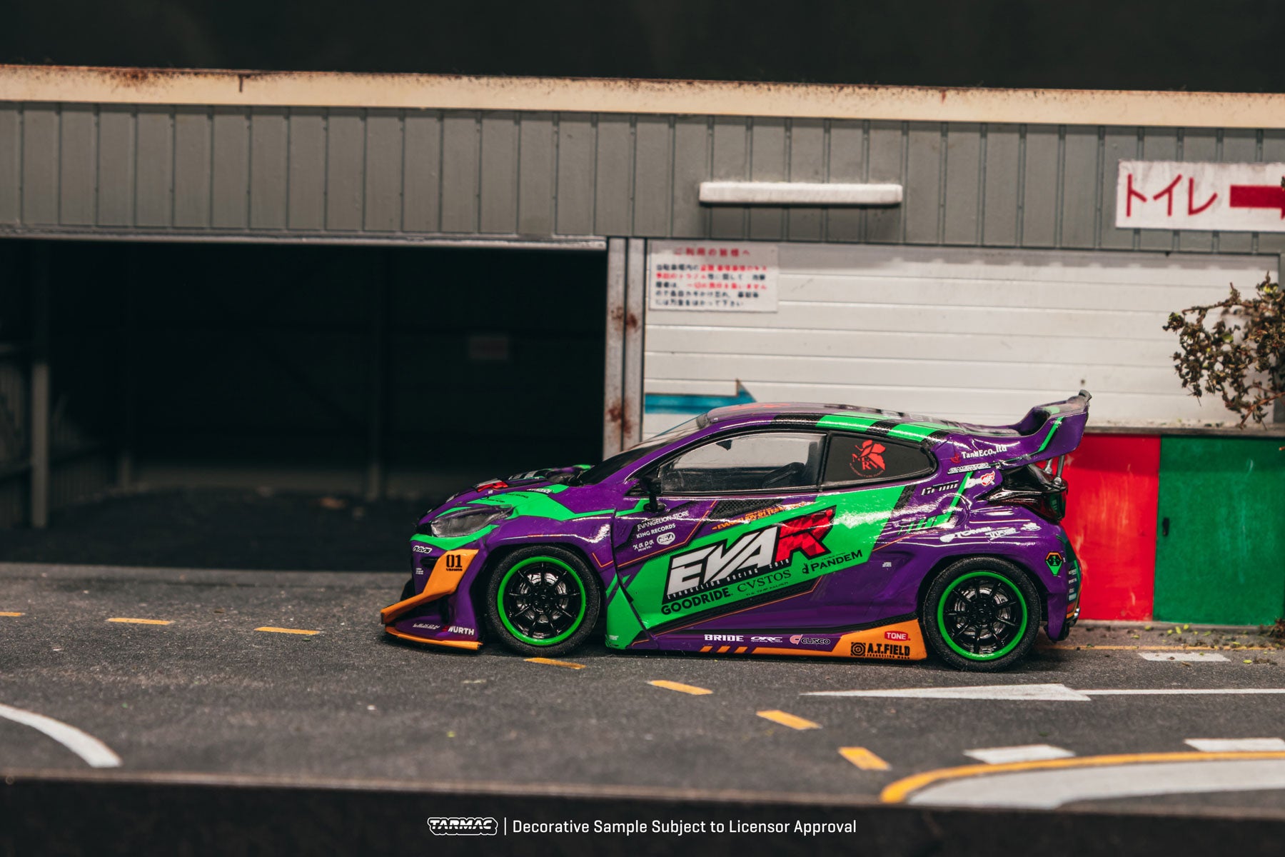 Preorder] Tarmac Works 1:43 Pandem Toyota GR Yaris EVA Racing T43