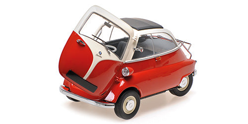 [Preorder] MINICHAMPS 1:18 BMW ISETTA - 1955 - WHITE/RED 110024001