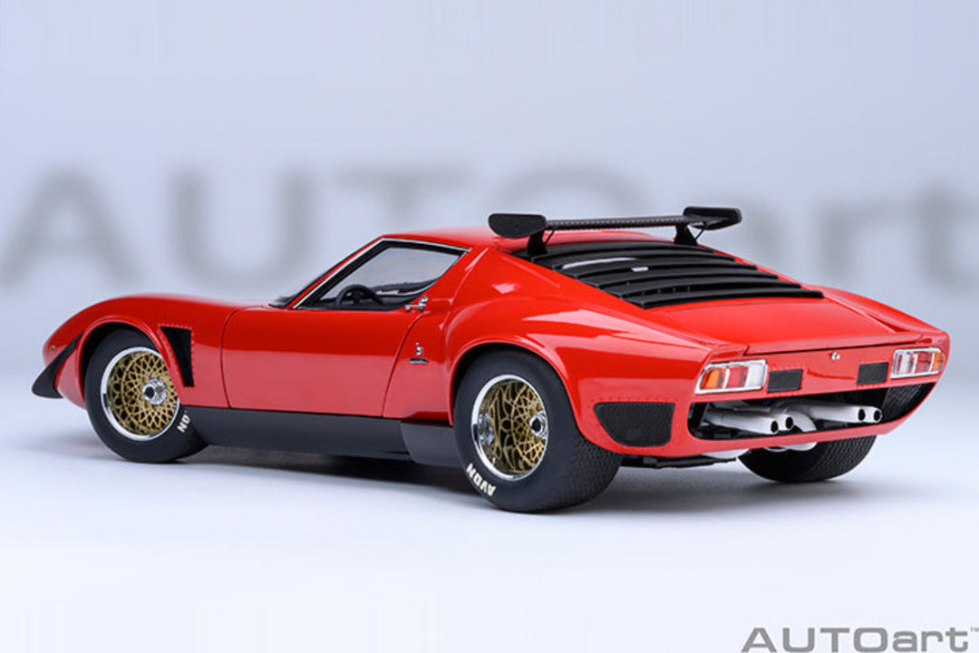 AUTOart 1:18 Lamborghini Miura SVR - JOTA - Red 79171