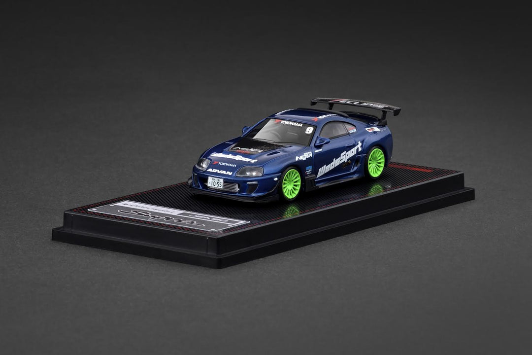 [Preorder] Ignition Model 1:64 Toyota Supra (JZA80) RZ Blue Metallic IG3843