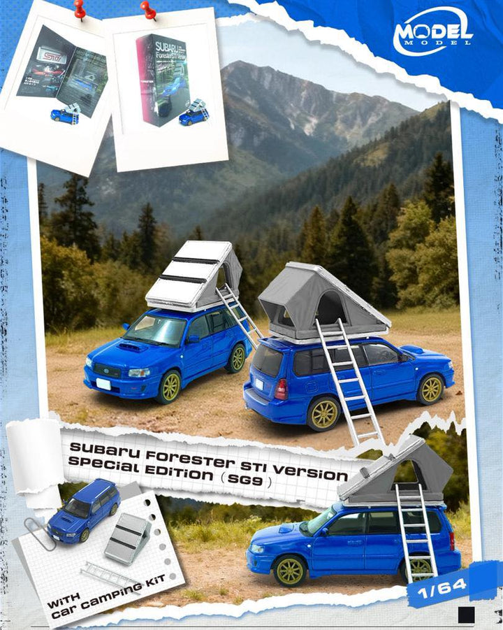 Model Model 1:64 Subaru Forester STI Version Special Edition MM64-SG9-Special Edition