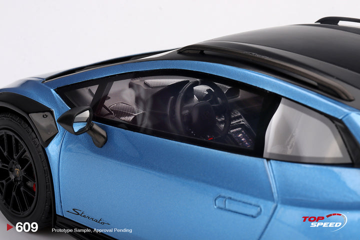 Topspeed 1:18 Lamborghini Huracán Sterrato Blu Aegir TS0609