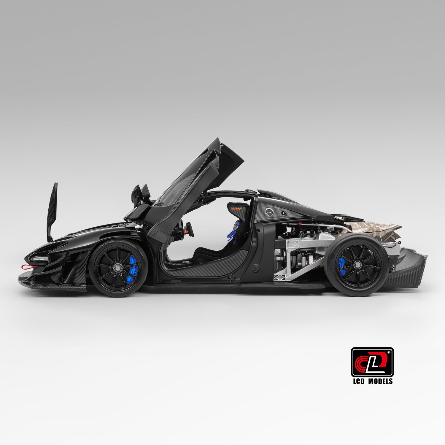 Preorder] LCD 1:18 McLaren Senna GTR Black LCD18016-BL – Horizon