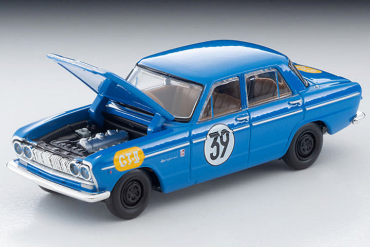 [Preorder] Tomytec TLVN 1:64 Nissan Prince Skyline GT 2nd Japanese Grand Prix #39 (Blue)