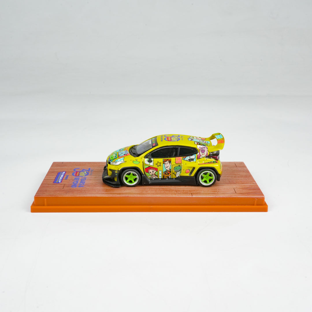 [Preorder] Tarmac Works 1:64 Pandem Toyota GR Yaris Toy Story - 30th Anniversary T64-080-TS