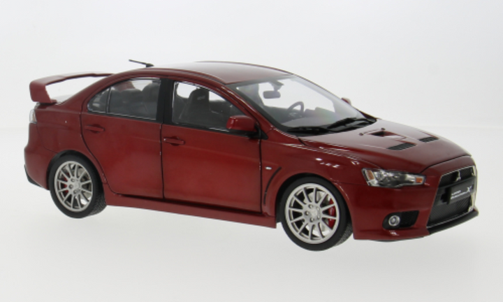SUN STAR 1:18 Mitsubishi Lancer Evolution X (4 Colours)