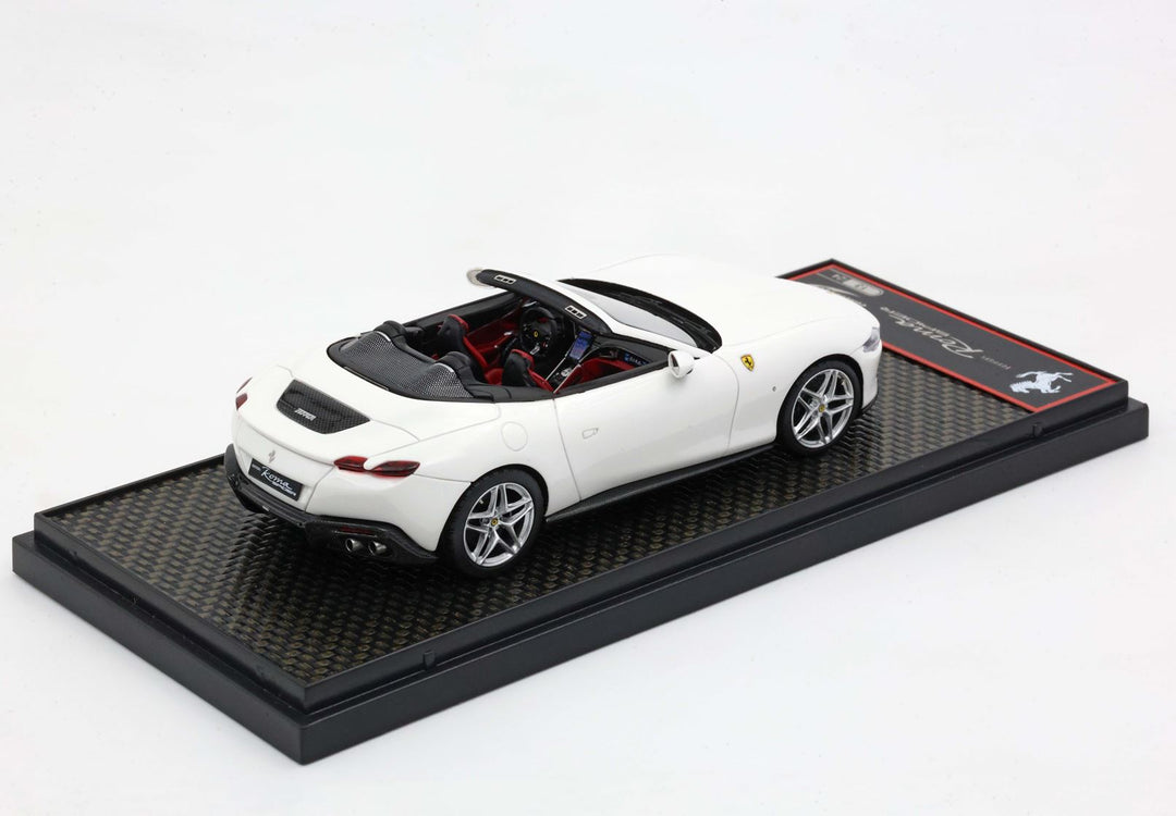 BBR Model 1:43 Ferrari Roma Spider Bianco Cervino BBRC282C