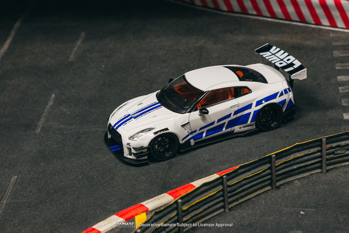 [Preorder] Tarmac Works 1:43 LB-WORKS NISSAN GT-R R35 type 2 White - licensed by Nissan T43-019-WH