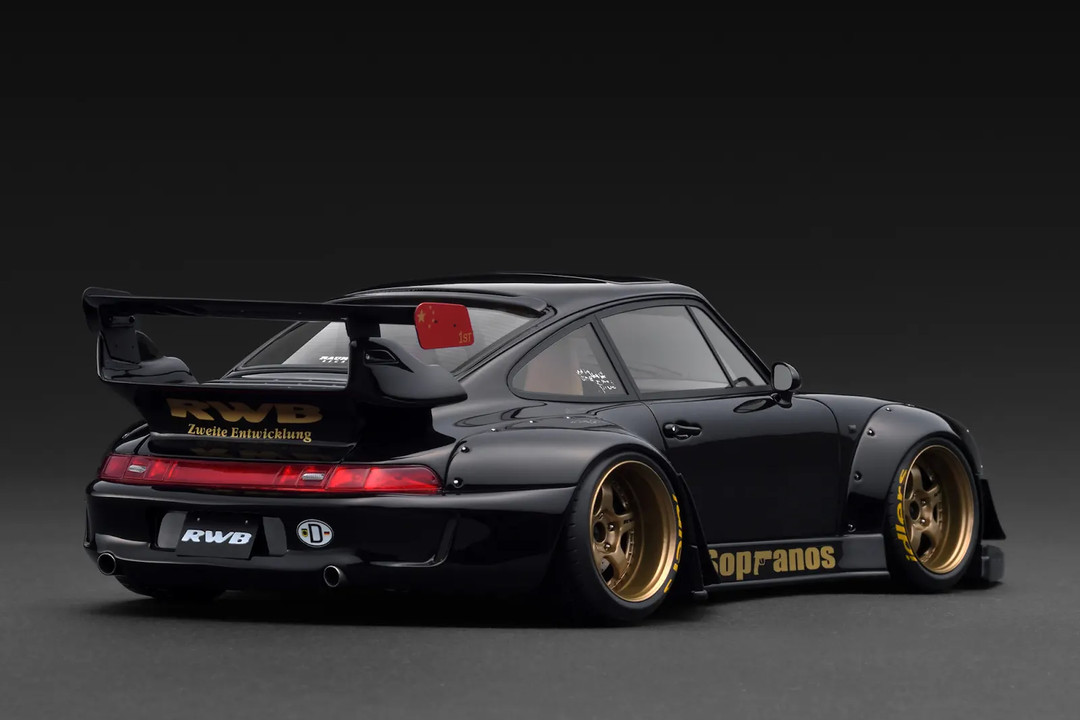 [Preorder] Ignition Model 1:18 Porsche RWB 993 Black IG4037