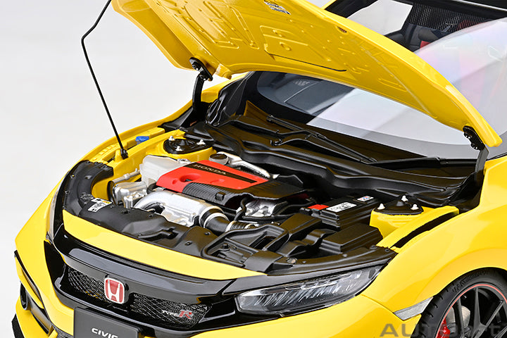 AUTOart 1:18 Honda Civic Type R (FK8) Limited Edition Sunlight Yellow