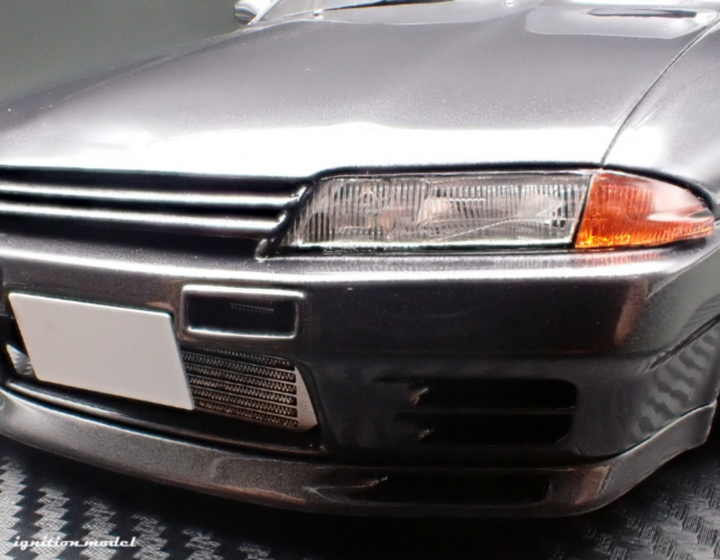 [Preorder] Ignition Model 1:18 INITIAL D Nissan Skyline GT-R (BNR32)  Gun Gray Metallic IG3545