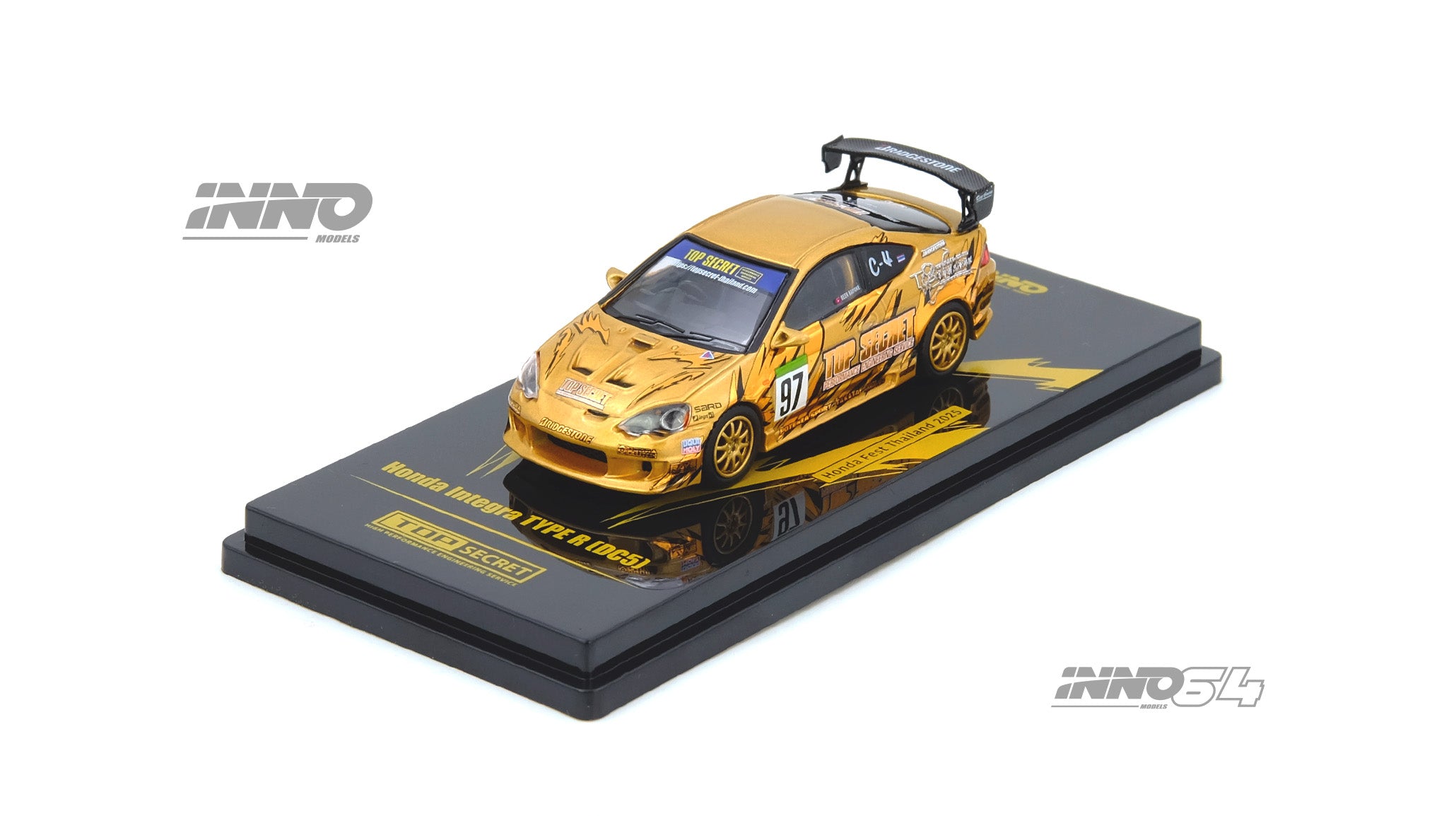 Preorder] Inno64 1:64 HONDA INTEGRA Type R (DC5) TOP SECRET