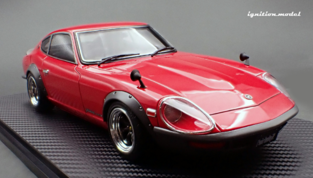 [Preorder] Ignition Model 1:18 Nissan Fairlady 240ZG (HS30) Red IG3723
