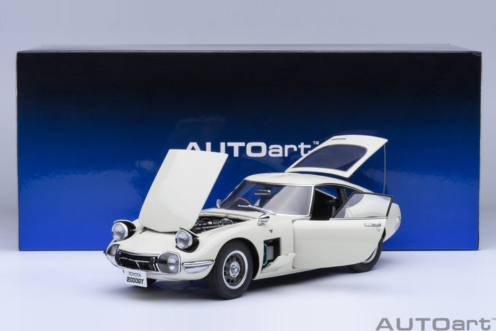[Preorder] AUTOart 1:18 Toyota 2000GT 1967 White 79546