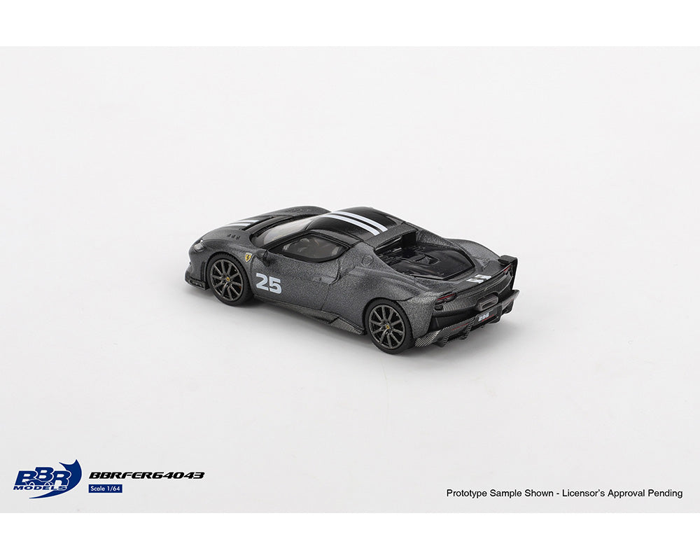 [Preorder] BBR 1:64 Ferrari 296 Speciale – Grigio Silverstone Opaco BBRFER64043